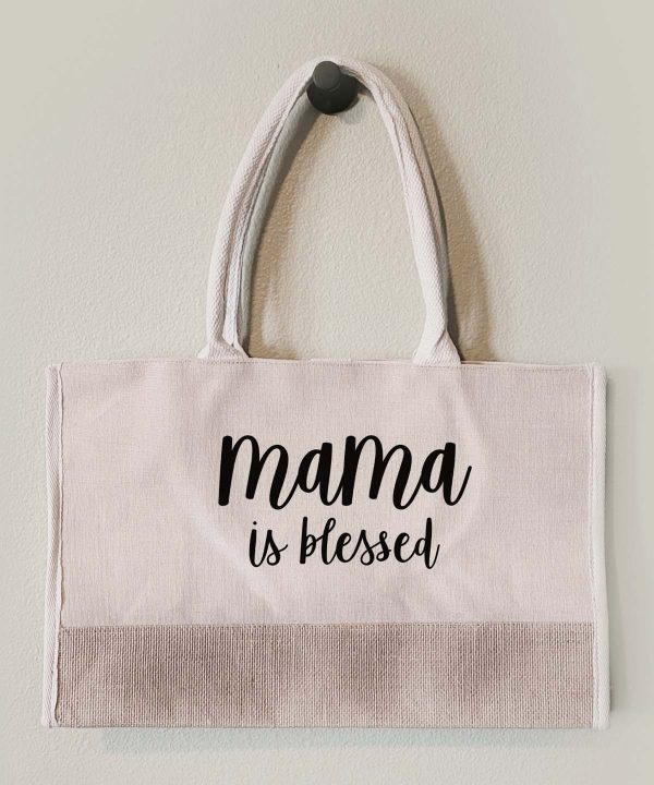 Green Farm Boutique | product bag mama is blessed lg 01