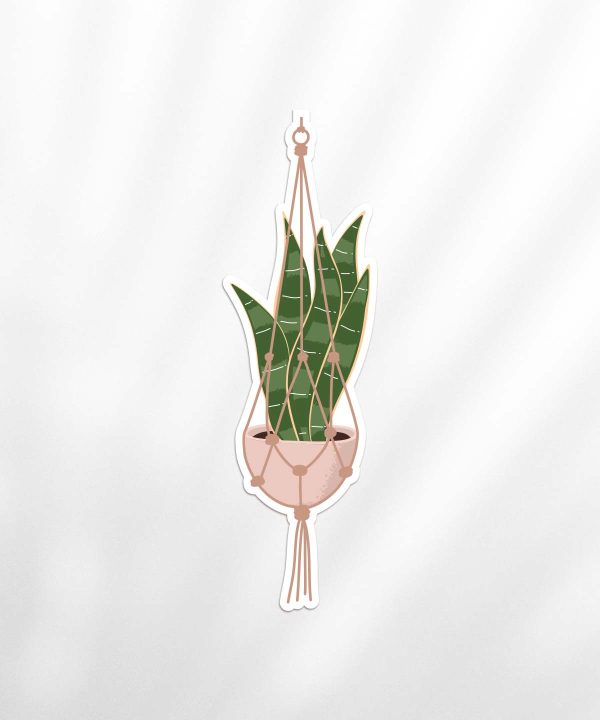 Green Farm Boutique | product stickers snake plant 01